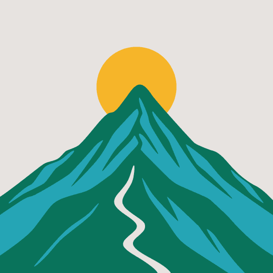 Mountain illustration